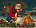 santa claus vintage 101